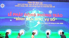 Gia Lai: Phát động phong trào “Bình dân học vụ số”