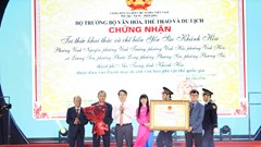 Vinh danh Di sản văn hóa phi vật thể quốc gia Yến sào Khánh Hòa