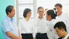 Bộ trưởng Bộ GD&ĐT kiểm tra công tác chuẩn bị kỳ thi tốt nghiệp THPT 