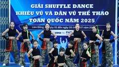 Giải Shuffle Dance, Khiêu vũ và Dân vũ thể thao toàn quốc năm 2025