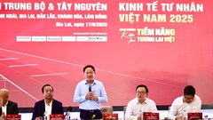 Gia Lai: Diễn đàn Kinh tế tư nhân Việt Nam 2025 đổi mới, sáng tạo bước vào kỷ nguyên mới