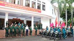 Gia Lai: Bàn giao 270 xe mô tô cho các Ban CHQS cấp xã 