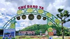  Gia Lai: Tháo dỡ công trình “nhà rông bê tông” dưới chân núi lửa Chư Đang Ya