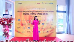 Vinh danh “Nữ doanh nhân Việt Nam tiêu biêu - Bông hồng vàng Việt Nam 2025”