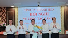 Ông Trần Phong được bầu giữ chức Bí thư Tỉnh ủy Khánh Hòa 