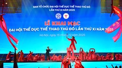Khai mạc Đại hội Thể dục thể thao Thủ đô lần thứ XI