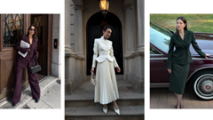 Áo blazer “ôm eo” trở lại mạnh mẽ trên bản đồ thời trang