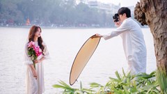 Giới trẻ mạnh tay chi tiền chụp ảnh áo dài Tết