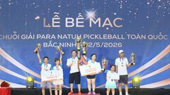 Thúc đẩy thể thao hoà nhập qua chuỗi Giải Para Natuh Pickleball Bắc Ninh 2026