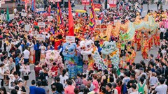 Hơn 3.000 người tham gia diễu hành Liên hoan Múa rối Hải Phòng mở rộng lần thứ IV - 2026