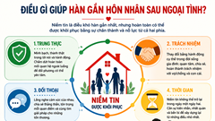 Sau ngoại tình: Hàn gắn hôn nhân bắt đầu từ văn hóa ứng xử