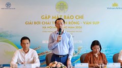 Sắp diễn ra Giải Bơi chải Thuyền rồng và Ván SUP Hà Nội mở rộng năm 2026