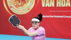 Những “bóng hồng” duyên dáng tại Giải Pickleball Báo Văn Hóa 2026