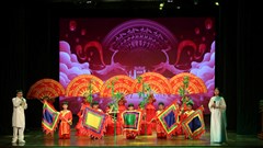 Từ trang sách, học sinh kể chuyện đất Cảng