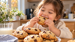 Cookie bơ chocolate: Hương bánh ấm áp ngày giao mùa