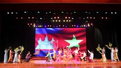 Tổng duyệt chương trình nghệ thuật khai mạc Tuần Văn hoá Việt Nam tại Campuchia 2024