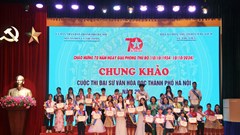 Trao giải cuộc thi Đại sứ Văn hoá đọc TP Hà Nội năm 2024