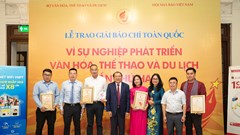 Tri ân đóng góp của đội ngũ những người làm báo cho sự nghiệp phát triển VHTTDL