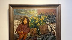 Ngắm tranh sơn mài của nhóm Tam giác mạch