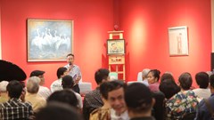 Ra mắt sách của hai cha con cố nhà thơ Nguyễn Anh Vũ