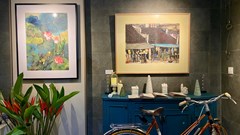 Khi giấy dó “hồi sinh” qua từng nét vẽ