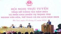 Đầu tư cho văn hóa là đầu tư cho hôm nay và mai sau