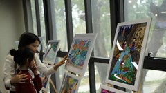 Trao giải cuộc thi vẽ tranh “Đan Mạch trong mắt em”