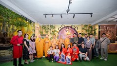 Ra mắt mộc bản “Như Lai ứng hiện đồ” nhân dịp Đại lễ Vesak 2025