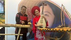 Gian hàng Việt Nam xuất hiện tại Hội chợ du lịch chuyên nghiệp TTG Travel Experience 2025