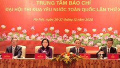 Họp báo công bố kết quả Đại hội Thi đua yêu nước toàn quốc lần thứ XI