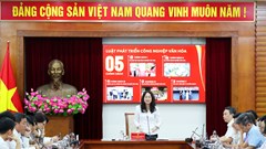 Tạo “cú hích” đưa công nghiệp văn hóa bứt phá