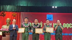 Trao 3 danh hiệu “Đại sứ Văn hóa đọc” trong các học viện, nhà trường Quân đội