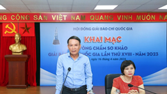 Gần 2.000 tác phẩm dự thi Giải Báo chí quốc gia năm 2023
