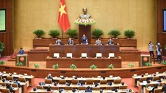 Chiều 2.5, Quốc hội họp bất thường xem xét công tác nhân sự