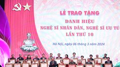 Quy định mới xét tặng danh hiệu “Nghệ sĩ nhân dân”, “Nghệ sĩ ưu tú”