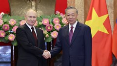 Chủ tịch nước Tô Lâm và Tổng thống Vladimir Putin gặp gỡ báo chí