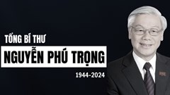 Thông cáo đặc biệt về Lễ tang Tổng Bí thư Nguyễn Phú Trọng