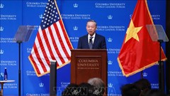 Tổng Bí thư, Chủ tịch nước Tô Lâm thăm và phát biểu chính sách tại Đại học Columbia