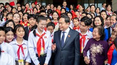 Chủ tịch Quốc hội Trần Thanh Mẫn dự Phiên họp giả định “Quốc hội trẻ em” lần thứ hai 