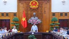 Thủ tướng chủ trì cuộc họp về dự án đường sắt tốc độ cao trục Bắc-Nam