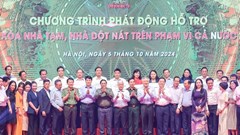 Thủ tướng dự chương trình 'Mái ấm cho đồng bào tôi'