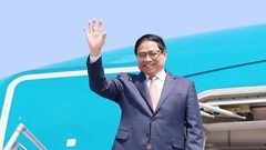 Thủ tướng Phạm Minh Chính lên đường dự Hội nghị Cấp cao ASEAN lần thứ 44, 45 tại Lào
