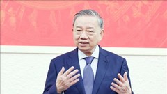 Tổng Bí thư Tô Lâm làm việc với Ban Cán sự Đảng Bộ Tư pháp