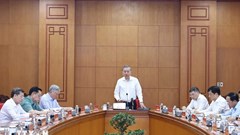 Tổng Bí thư Tô Lâm làm việc với Tiểu ban Văn kiện và Tiểu ban Điều lệ Đảng