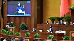 Quốc hội tiếp tục chất vấn lĩnh vực y tế, thông tin và truyền thông 