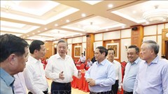 Tổng Bí thư Tô Lâm làm việc với Tiểu ban Kinh tế - Xã hội Đại hội XIV của Đảng