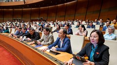 Quốc hội thông qua chủ trương đầu tư Dự án đường sắt tốc độ cao với tỉ lệ tán thành cao