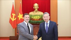 Tổng Bí thư Tô Lâm tiếp Đại sứ Australia đến chào từ biệt nhân dịp kết thúc nhiệm kỳ công tác tại Việt Nam