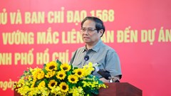 Thủ tướng chủ trì giải quyết các vướng mắc cho các dự án TP.HCM