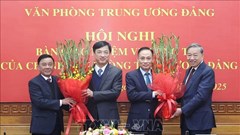 Tổng Bí thư Tô Lâm dự Hội nghị bàn giao nhiệm vụ công tác của Chánh Văn phòng Trung ương Đảng